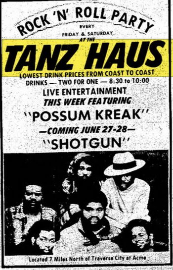 Tanz Haus (Tanz Haus Club, TanzHaus) - June 1975 Ad (newer photo)